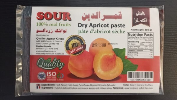 Dry Apricot Paste