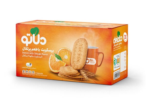 Orange Delato Biscuit