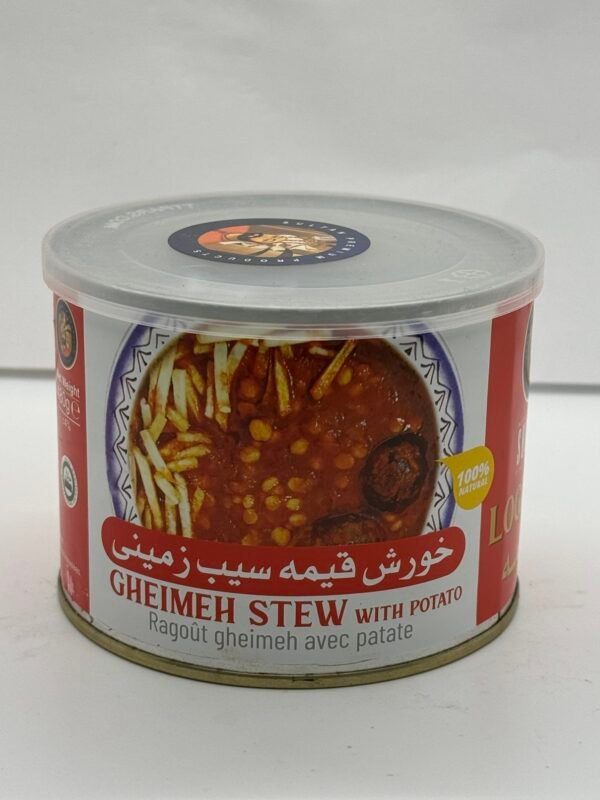 Canned Gheimeh Stew With Potato