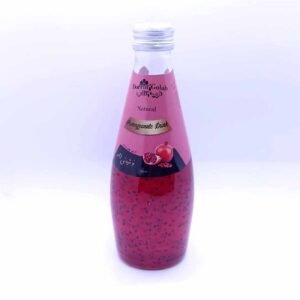 Pomegranate Basil Seed Drink